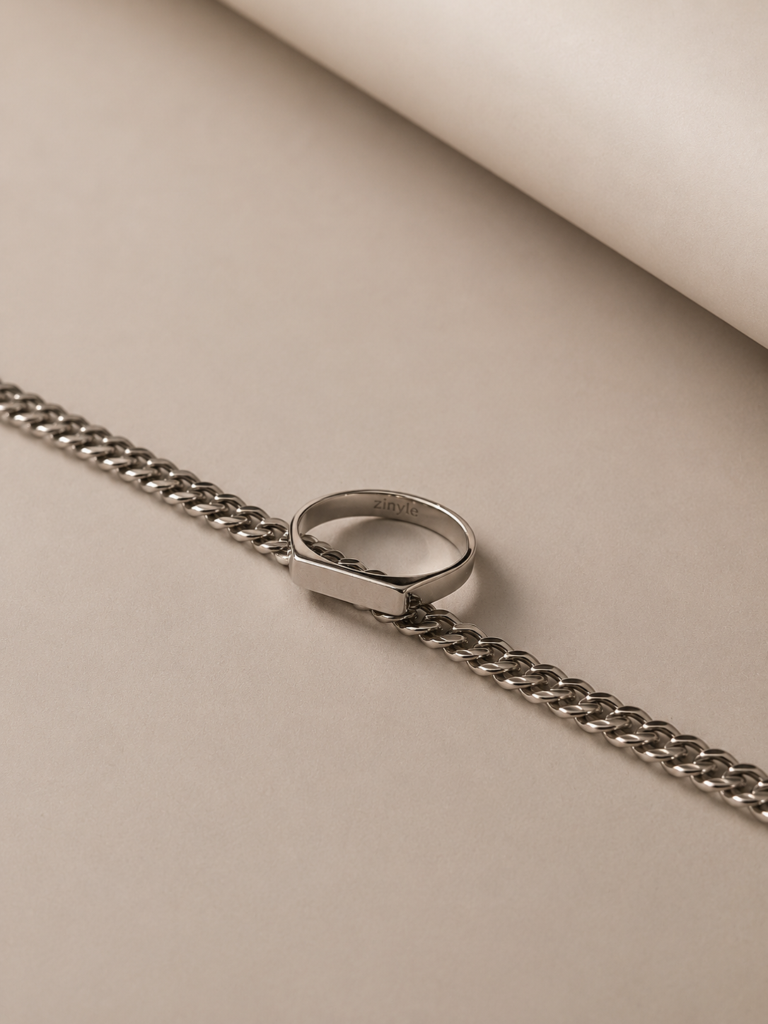 ZINYLE SIGNATURE RING - COATED