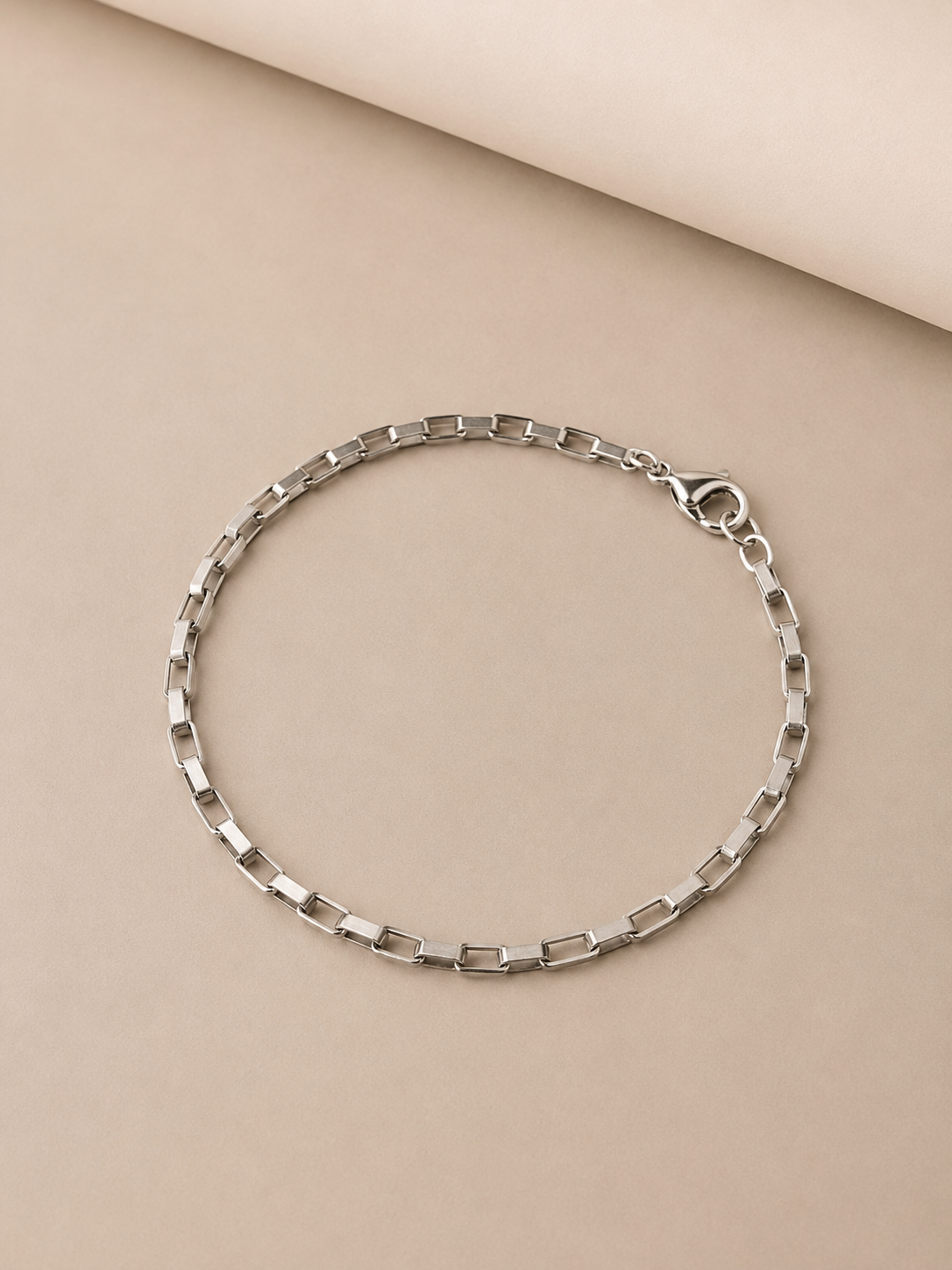 STERLING LINK BRACELET